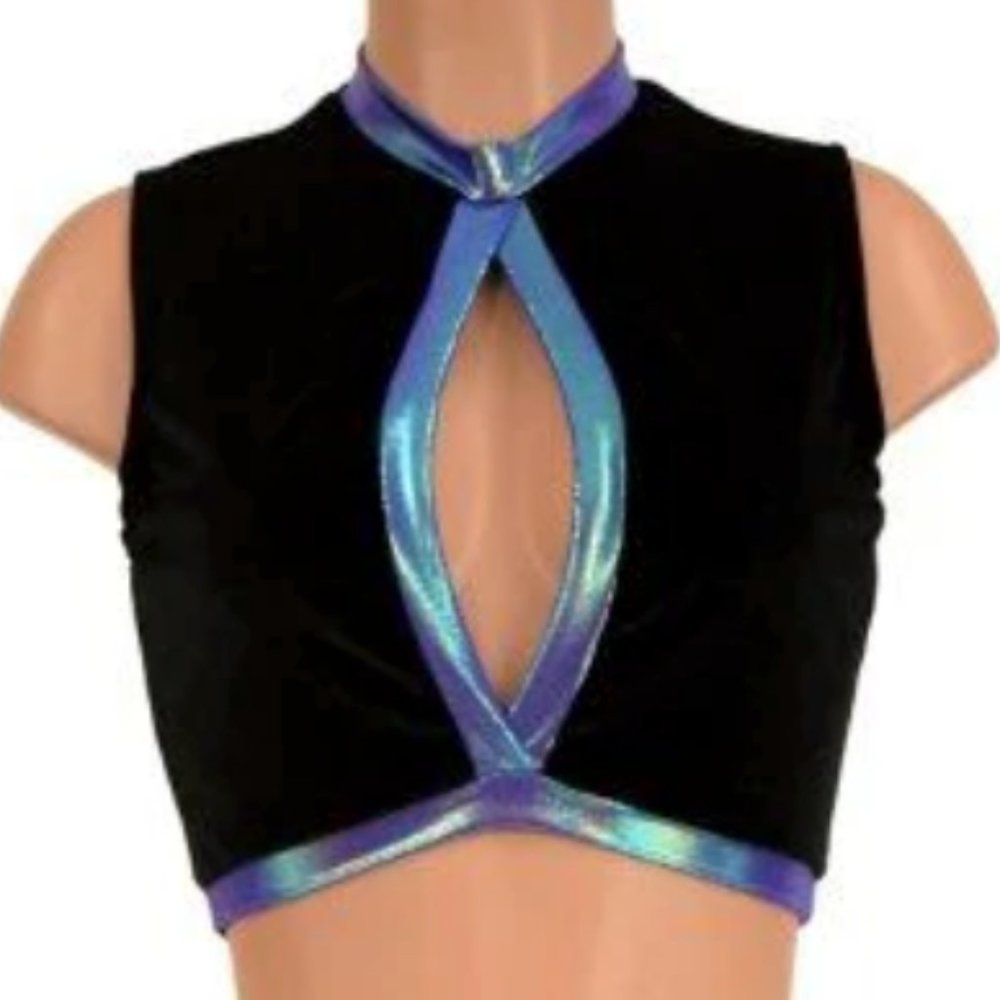 Keyhole crop top
